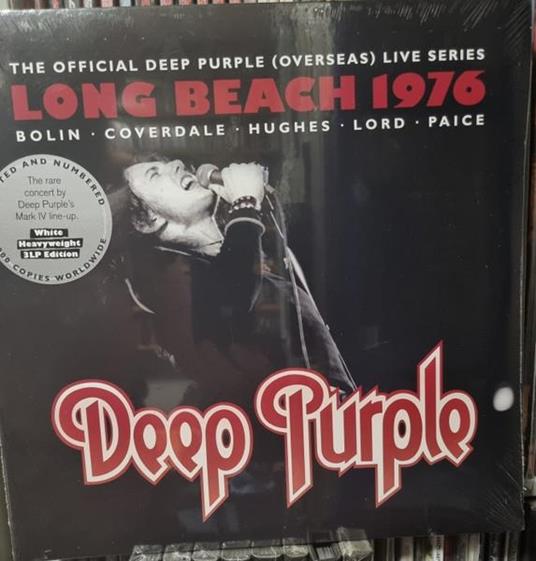 Deep Purple Long Beach 1976 (Limited 3 LP Edition) - Vinile LP di Deep Purple