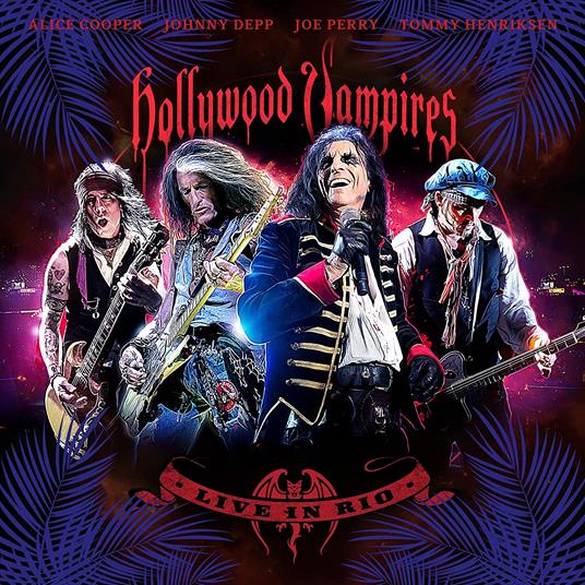 Live in Rio (CD + Blu-Ray) - CD Audio + Blu-ray di Hollywood Vampires
