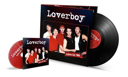 Live in '82 (LP + DVD) - Vinile LP + DVD di Loverboy