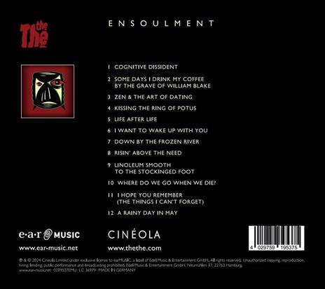 Ensoulment (Limited Crystal Clear 2 LP Gatefold Edition) - Vinile LP di The The - 2