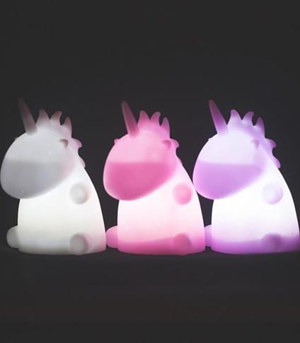 Lampada a unicorno seduta