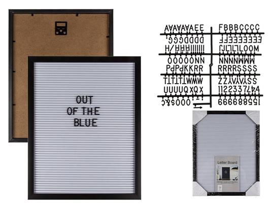 Lavagnetta per Lettere 28X35 Cm in Plastica + 145 Lettere e Numeri - ND -  Lettura e scrittura - Giocattoli | IBS