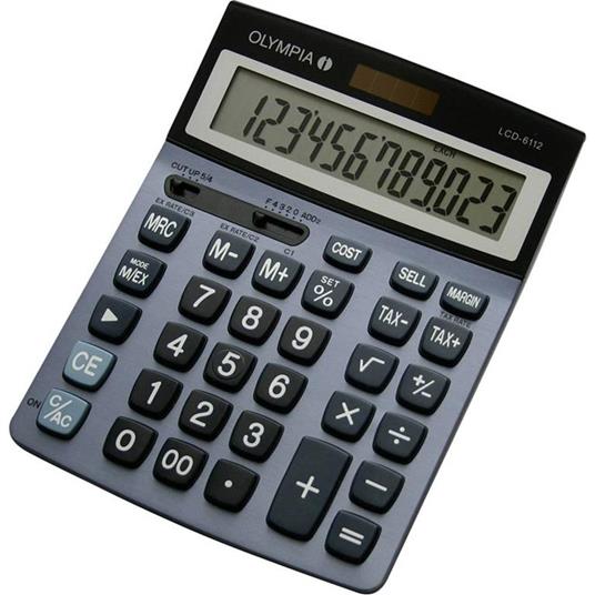 Olympia LCD 6112 calcolatrice Scrivania Calcolatrice di base - 2