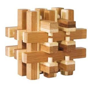 IQ-Test puzzle bambù Locked - 2