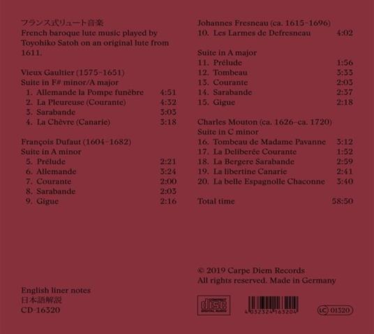 Toyohiko Satoh: Iki - CD Audio - 2