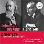 Sonata per Clarinetto n.1 Op.120 n.1, n.2 Op.120 n.2 - CD Audio di Johannes Brahms