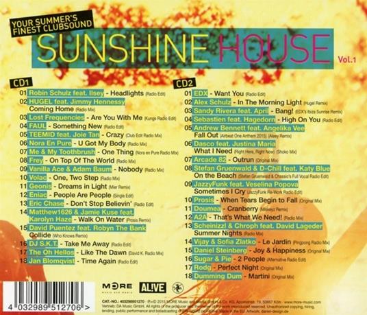 Sunshine House - CD Audio - 2