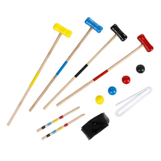 HI Gioco del Croquet 18 pz per 4 Giocatori in Legno - 2