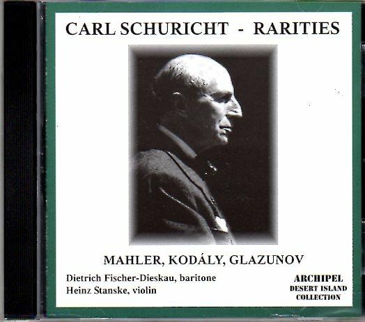 Rarities - CD Audio di Carl Schuricht