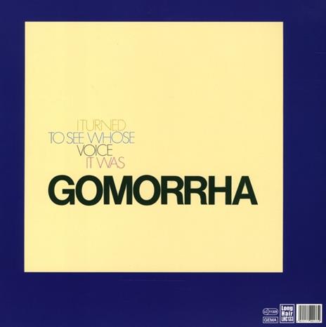 I Turned to (Remastered Edition) - Vinile LP di Gomorrha - 2