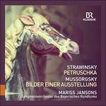 Petrushka - Quadri di un'esposizione - CD Audio di Modest Mussorgsky,Igor Stravinsky,Mariss Jansons