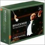 Sinfonie complete - CD Audio di Anton Bruckner,Lorin Maazel,Orchestra Sinfonica della Radio Bavarese