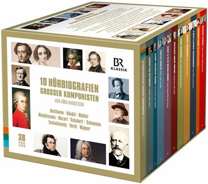 10 Horbiografien Grosser Komponisten - CD Audio