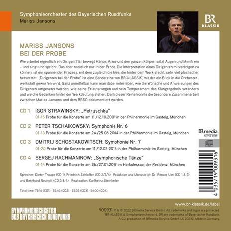 Bei Der Probe - CD Audio di Mariss Jansons - 2