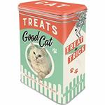 Scatola con chiusura ermetica Clip Top Box Cat Treats Good Boy, 11x18x8 cm