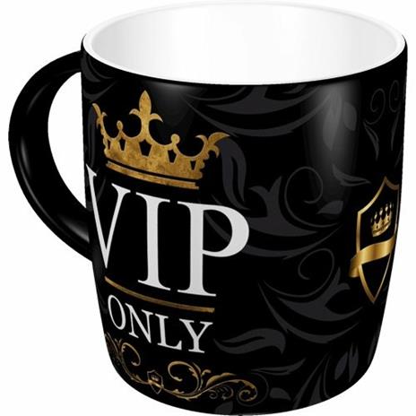 Tazza in ceramica Mugs VIP Only, 9x9x9 cm - Nostalgic Art - Idee regalo