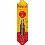 Termometro Coca-Cola - In Bottles Yellow, 28x0x7 cm