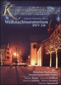 Johann Sebastian Bach. Weihnachtsoratorium (DVD) - DVD di Johann Sebastian Bach,Juliane Banse,Cornelia Kallisch,Windsbacher Knabenchor,Karl-Friedrich Beringer