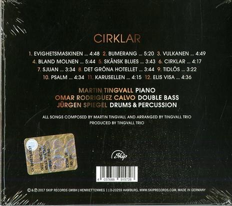 Cirklar - CD Audio di Tingvall Trio - 2