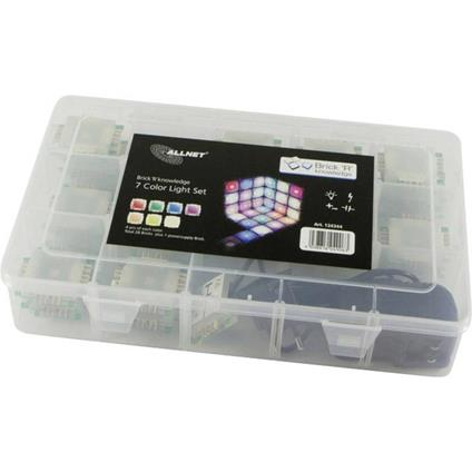 PRODOTTO IN LINGUA TEDESCA Kit per esperimenti Brick´R´Knowledge 7 Color Light Set 124344