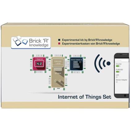 PRODOTTO IN LINGUA TEDESCA Kit per esperimenti Brick´R´Knowledge Internet of Things Set IoT 138090