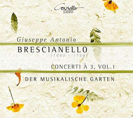 Concerti a tre vol.1 - CD Audio di Giuseppe Antonio Brescianello