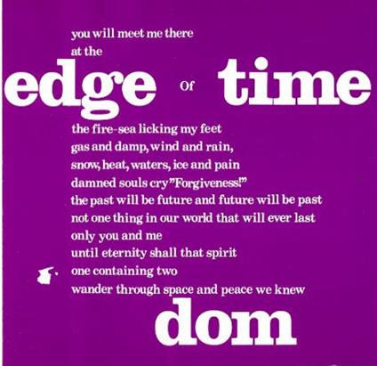 Edge Of Time - CD Audio di DOM