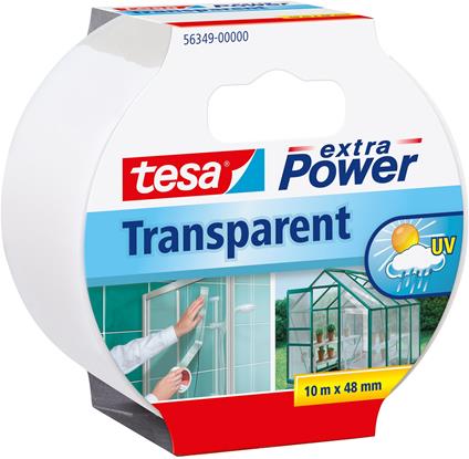 TESA extra Power Transparant 10 m Trasparente 1 pz