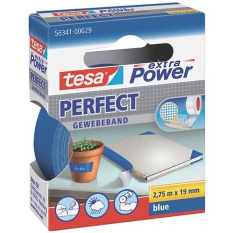 Nastro adesivo in tela plastificato PowerÂ® Perfect – blu