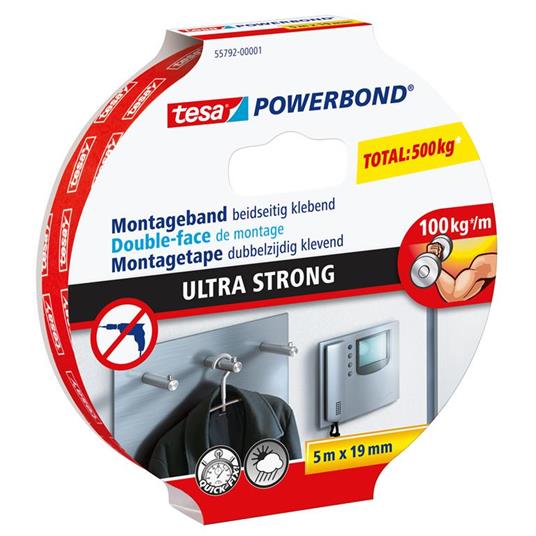 TESA Powerbond Ultra Strong Nastro di montaggio 5 m