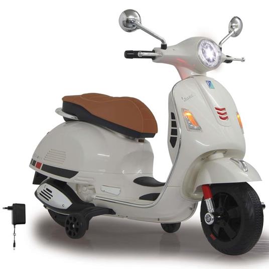 Jamara Auto Cavalcabile Vespa GTS 125 Bianca 12 V - 2