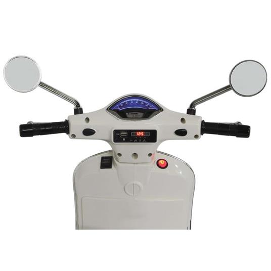 Jamara Auto Cavalcabile Vespa GTS 125 Bianca 12 V - 3