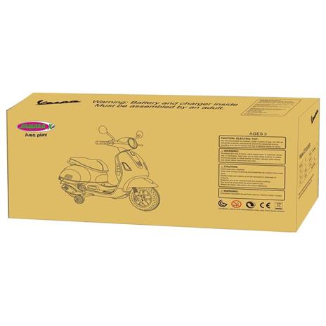 Jamara Auto Cavalcabile Vespa GTS 125 Bianca 12 V - 4