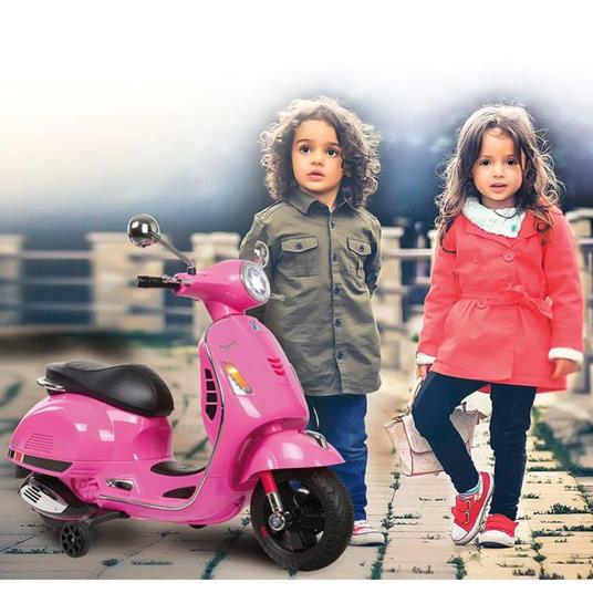 Jamara Auto Cavalcabile Vespa GTS 125 Rosa 12 V