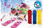 Jamara-460384 Snow Play Funny Carve 1St Step 42, Colore Pink, 460384