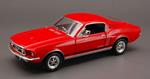 Ford Mustang Gt 1967 Red 1:24 Model We2688