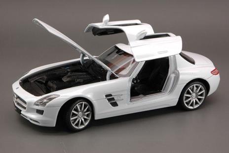 Mercedes-Benz Sls Amg 2009 White 1:24 Model We4245 - 2