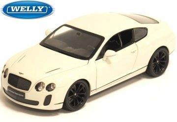 Bentley Continental Supersports 2010 White 1:24 Model We4474