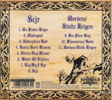 Sejr-Nordens - CD Audio di Angantyr - 2