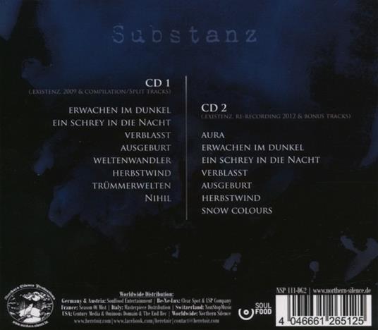 Substanz - CD Audio di Heretoir - 2