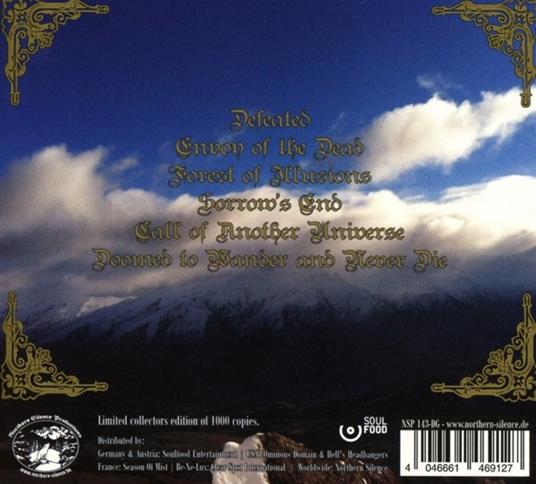 Doomed to Wander and Never Die - CD Audio di Earthshine - 2