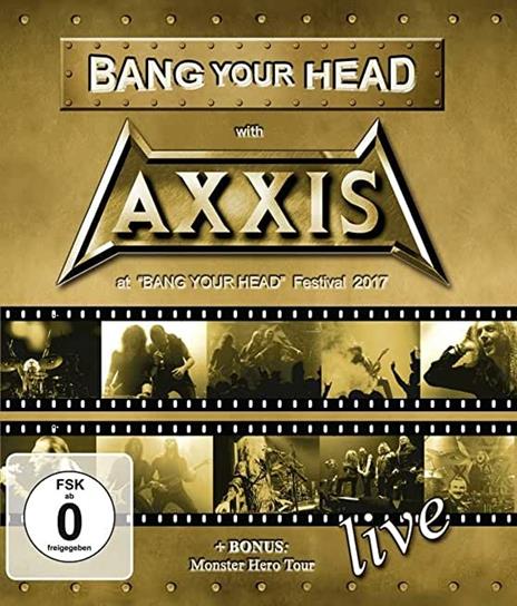 Axxis. Bang Your Head With Axxis (Blu-ray) - Blu-ray di Axxis