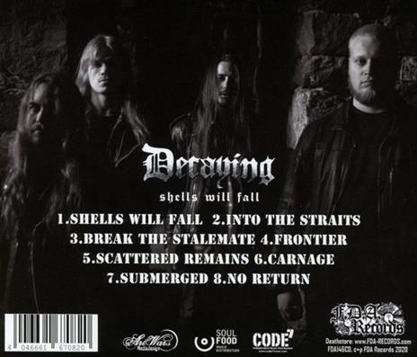 Shells Will Fall - CD Audio di Decaying - 2