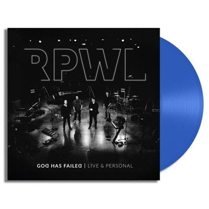 God Has Failed. Live & Personal (Blue Coloured Vinyl) - Vinile LP di RPWL