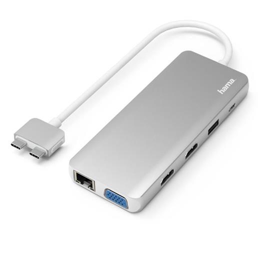 Hama Adattatore USB-C Multiport for Apple Mac Book, 12 Porte - Hama -  Informatica | IBS
