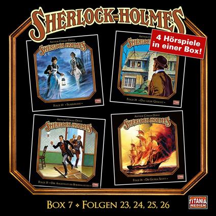 Sherlock Holmes - Die geheimen Fälle des Meisterdetektivs, Box 7: Folgen 23, 24, 25, 26