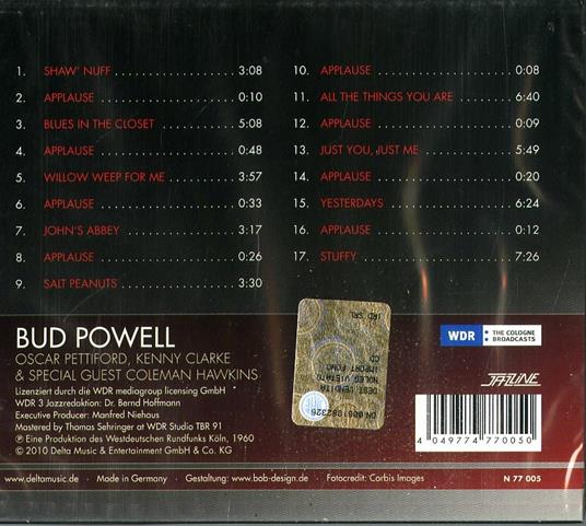 Live in Essen - CD Audio di Bud Powell - 2