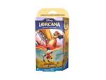 Disney Lorcana - Into the Inklands Starter Deck Ruby/Sapphire ENG Ravensburger