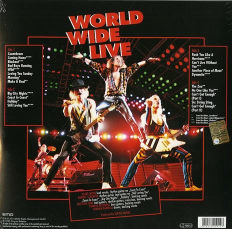 World Wide Live (50th Anniversary Deluxe Edition) - Vinile LP + CD Audio di Scorpions - 2