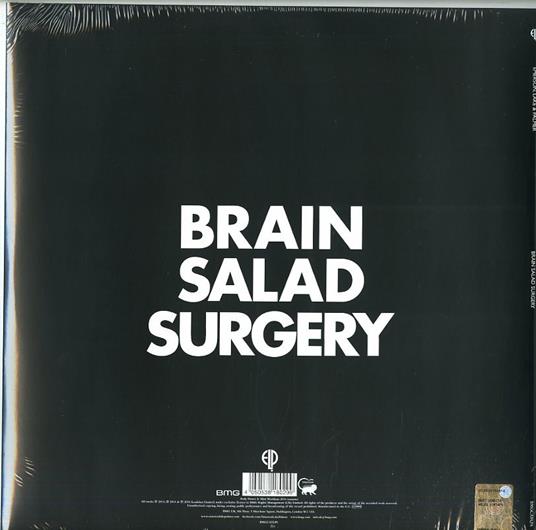 Brain Salad Surgery - Vinile LP di Keith Emerson,Carl Palmer,Greg Lake,Emerson Lake & Palmer - 2